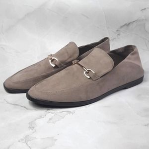 Vintage Havana Polly Loafers Taupe Beige Size 8.5